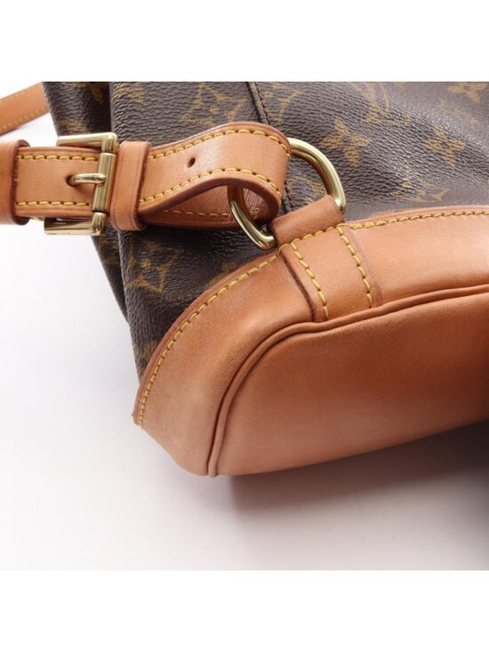 Louis Vuitton Backpack Montsouris MM Canvas Leather main image 8